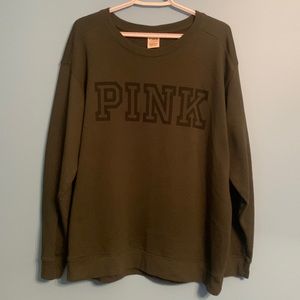 Victoria secret PINK crewneck XL